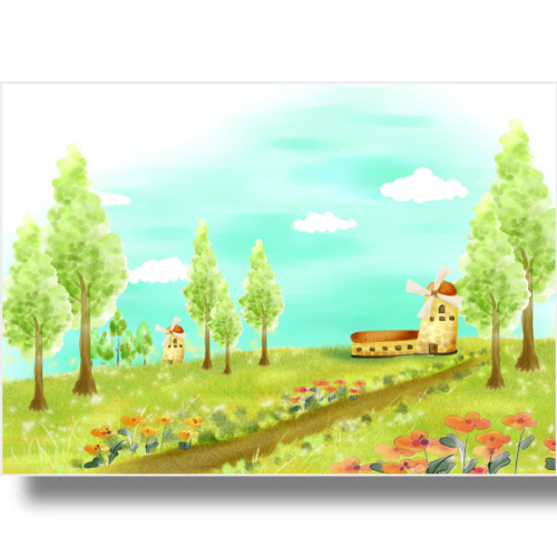 (Bj그림벽지) AT244469 원하시는 사이즈 주문 제작