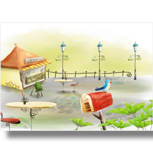 (Bj그림벽지) AT244470 원하시는 사이즈 주문 제작