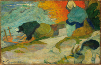 (Bj그림벽지) MK66-002 Paul Gauguin 작품 뮤럴벽지