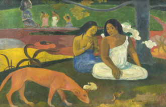 (Bj그림벽지) MK66-003 Paul Gauguin 작품 뮤럴벽지