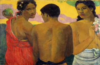 (Bj그림벽지) MK66-014 Paul Gauguin 작품 뮤럴벽지