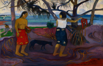 (Bj그림벽지) MK66-020 Paul Gauguin 작품 뮤럴벽지