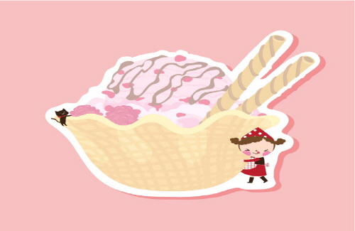 Bj그림벽지 AT506322 어린이 여름 방학 벽화 꾸미기 뮤럴벽지