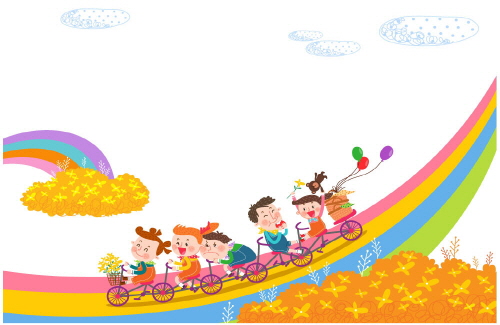 Bj그림벽지 AT1014387 계절 봄 인물 벽화 꾸미기 뮤럴벽지