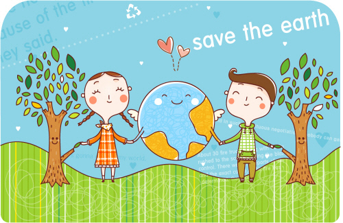 Bj그림벽지 AT232400 계절 봄 인물 벽화 꾸미기 뮤럴벽지