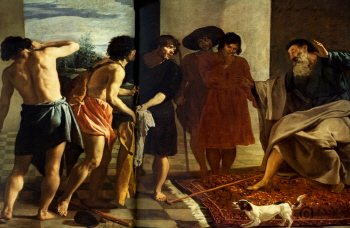 Bj그림벽지 유명명화 MK44-013 벨라스케즈 Diego_Velázquez 벽화 꾸미기 뮤럴벽지