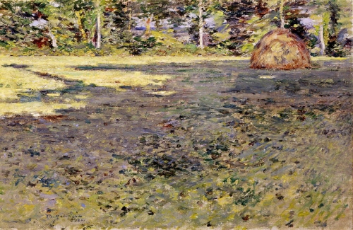 Bj그림벽지 유명명화 MK45-006 시어도어 로빈슨-Theodore Robinson 벽화 꾸미기 뮤럴벽지