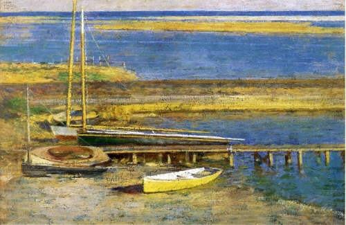 Bj그림벽지 유명명화 MK45-014 시어도어 로빈슨-Theodore Robinson 벽화 꾸미기 뮤럴벽지
