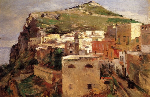 Bj그림벽지 유명명화 MK45-016 시어도어 로빈슨-Theodore Robinson 벽화 꾸미기 뮤럴벽지