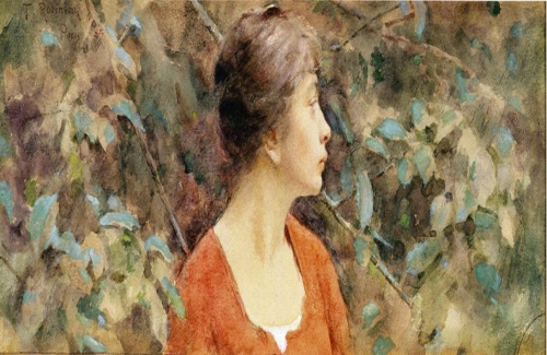 Bj그림벽지 유명명화 MK45-036 시어도어 로빈슨-Theodore Robinson 벽화 꾸미기 뮤럴벽지