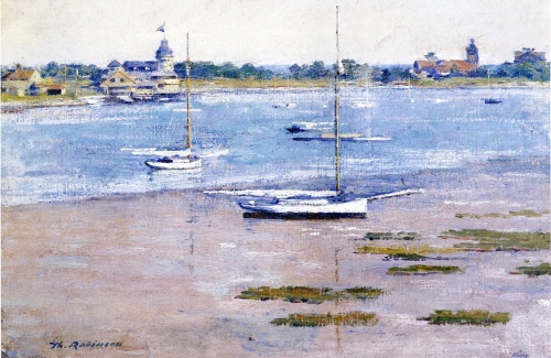 Bj그림벽지 유명명화 MK45-037 시어도어 로빈슨-Theodore Robinson 벽화 꾸미기 뮤럴벽지