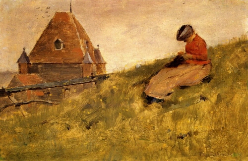 Bj그림벽지 유명명화 MK45-044 시어도어 로빈슨-Theodore Robinson 벽화 꾸미기 뮤럴벽지