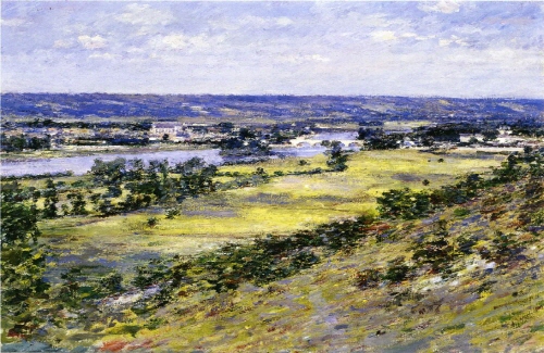 Bj그림벽지 유명명화 MK45-060 시어도어 로빈슨-Theodore Robinson 벽화 꾸미기 뮤럴벽지