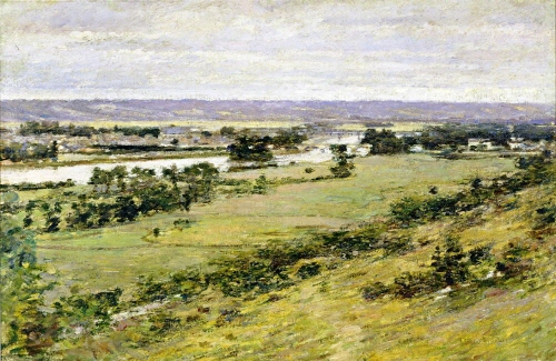 Bj그림벽지 유명명화 MK45-062 시어도어 로빈슨-Theodore Robinson 벽화 꾸미기 뮤럴벽지