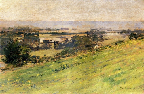 Bj그림벽지 유명명화 MK45-063 시어도어 로빈슨-Theodore Robinson 벽화 꾸미기 뮤럴벽지