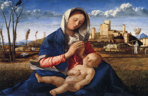 Bj그림벽지 유명명화 MK46-113 벨리니_Giovanni Bellini 벽화 꾸미기 뮤럴벽지