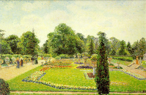 Bj그림벽지 유명명화 KM53-136 피사로_Camille Pissarro 벽화 꾸미기 뮤럴벽지