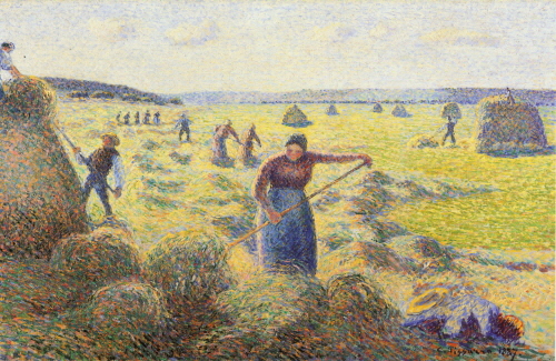 Bj그림벽지 유명명화 MK53-010 피사로_Camille Pissarro 벽화 꾸미기 뮤럴벽지