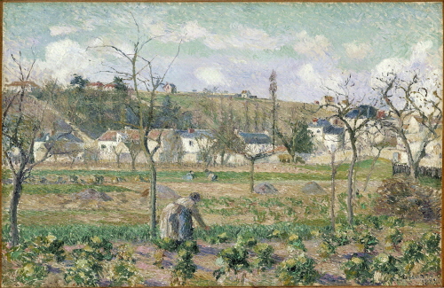 Bj그림벽지 유명명화 MK53-011 피사로_Camille Pissarro 벽화 꾸미기 뮤럴벽지