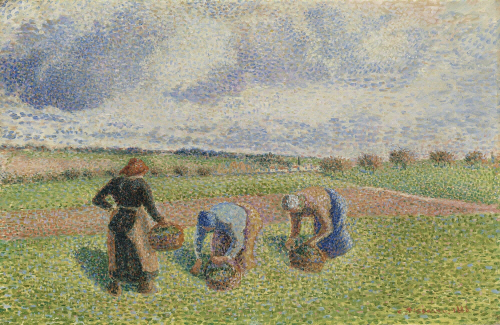 Bj그림벽지 유명명화 MK53-019 피사로_Camille Pissarro 벽화 꾸미기 뮤럴벽지