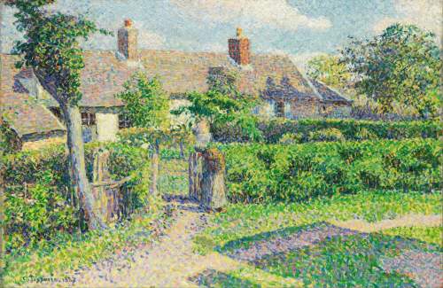 Bj그림벽지 유명명화 MK53-023 피사로_Camille Pissarro 벽화 꾸미기 뮤럴벽지