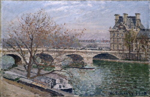Bj그림벽지 유명명화 MK53-024 피사로_Camille Pissarro 벽화 꾸미기 뮤럴벽지