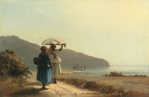 Bj그림벽지 유명명화 MK53-025 피사로_Camille Pissarro 벽화 꾸미기 뮤럴벽지