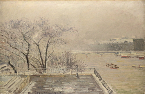 Bj그림벽지 유명명화 MK53-026 피사로_Camille Pissarro 벽화 꾸미기 뮤럴벽지