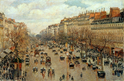 Bj그림벽지 유명명화 MK53-028 피사로_Camille Pissarro 벽화 꾸미기 뮤럴벽지