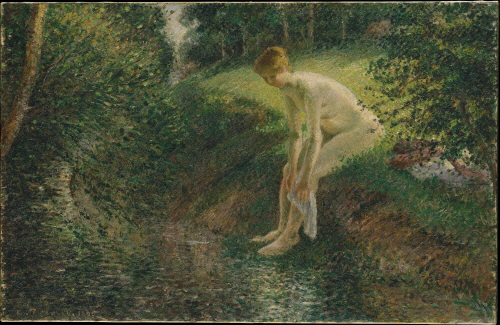 Bj그림벽지 유명명화 MK53-034 피사로_Camille Pissarro 벽화 꾸미기 뮤럴벽지