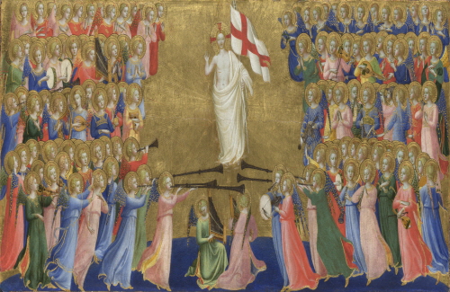Bj그림벽지 유명명화 MK55-008 프라 안젤리코_Fra Angelico 벽화 꾸미기 뮤럴벽지