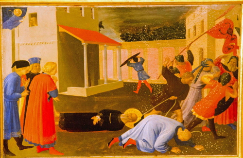 Bj그림벽지 유명명화 MK55-016 프라 안젤리코_Fra Angelico 벽화 꾸미기 뮤럴벽지
