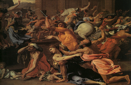 Bj그림벽지 유명명화 KM56-121 푸생_Nicolas Poussin 벽화 꾸미기 뮤럴벽지