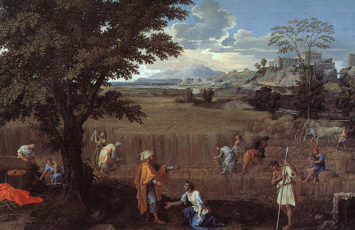 Bj그림벽지 유명명화 KM56-128 푸생_Nicolas Poussin 벽화 꾸미기 뮤럴벽지