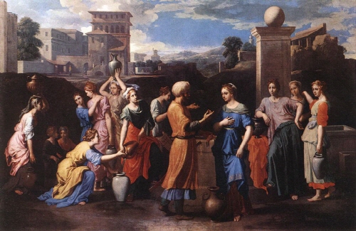 Bj그림벽지 유명명화 KM56-143 푸생_Nicolas Poussin 벽화 꾸미기 뮤럴벽지