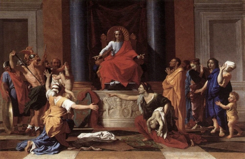 Bj그림벽지 유명명화 KM56-153 푸생_Nicolas Poussin 벽화 꾸미기 뮤럴벽지