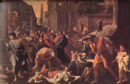 Bj그림벽지 유명명화 KM56-159 푸생_Nicolas Poussin 벽화 꾸미기 뮤럴벽지
