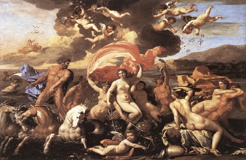 Bj그림벽지 유명명화 KM56-162 푸생_Nicolas Poussin 벽화 꾸미기 뮤럴벽지