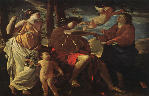 Bj그림벽지 유명명화 KM56-167 푸생_Nicolas Poussin 벽화 꾸미기 뮤럴벽지