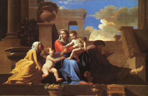 Bj그림벽지 유명명화 KM56-169 푸생_Nicolas Poussin 벽화 꾸미기 뮤럴벽지