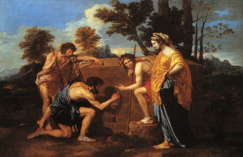 Bj그림벽지 유명명화 KM56-173 푸생_Nicolas Poussin 벽화 꾸미기 뮤럴벽지