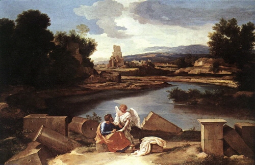 Bj그림벽지 유명명화 KM56-178 푸생_Nicolas Poussin 벽화 꾸미기 뮤럴벽지