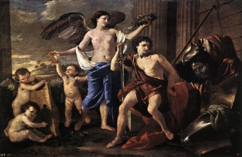 Bj그림벽지 유명명화 KM56-181 푸생_Nicolas Poussin 벽화 꾸미기 뮤럴벽지