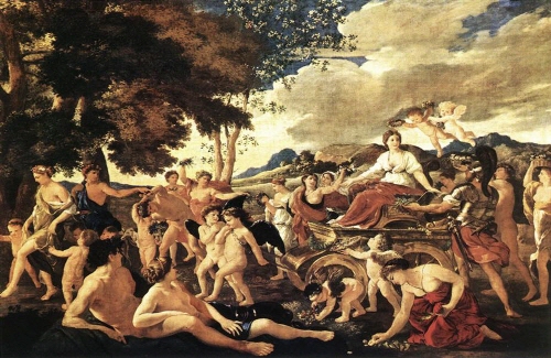 Bj그림벽지 유명명화 KM56-182 푸생_Nicolas Poussin 벽화 꾸미기 뮤럴벽지