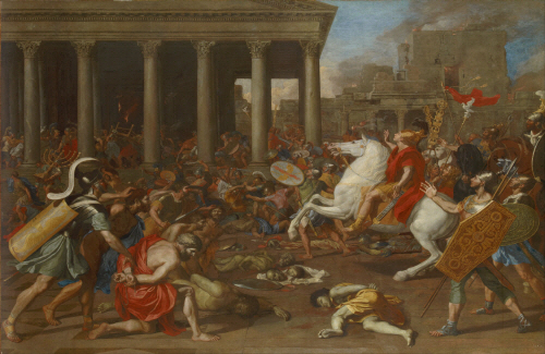 Bj그림벽지 유명명화 MK56-009 푸생_Nicolas Poussin 벽화 꾸미기 뮤럴벽지