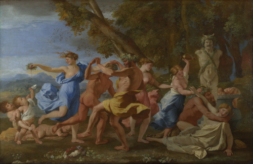 Bj그림벽지 유명명화 MK56-016 푸생_Nicolas Poussin 벽화 꾸미기 뮤럴벽지