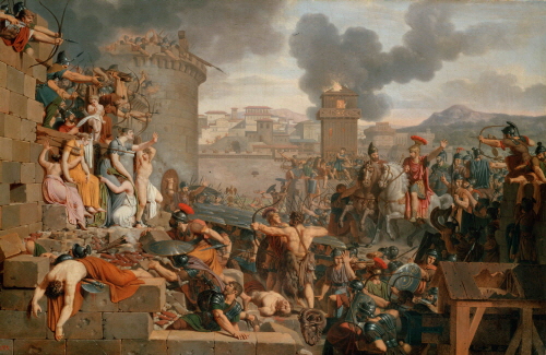 Bj그림벽지 유명명화 MK56-019 푸생_Nicolas Poussin 벽화 꾸미기 뮤럴벽지