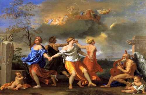 Bj그림벽지 유명명화 MK56-020 푸생_Nicolas Poussin 벽화 꾸미기 뮤럴벽지