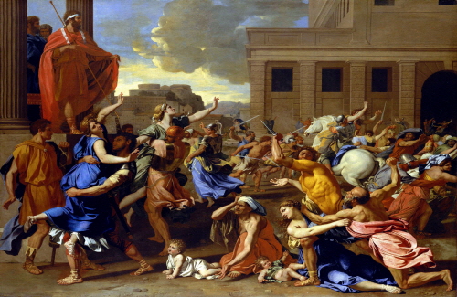 Bj그림벽지 유명명화 MK56-022 푸생_Nicolas Poussin 벽화 꾸미기 뮤럴벽지
