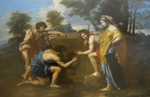 Bj그림벽지 유명명화 MK56-023 푸생_Nicolas Poussin 벽화 꾸미기 뮤럴벽지